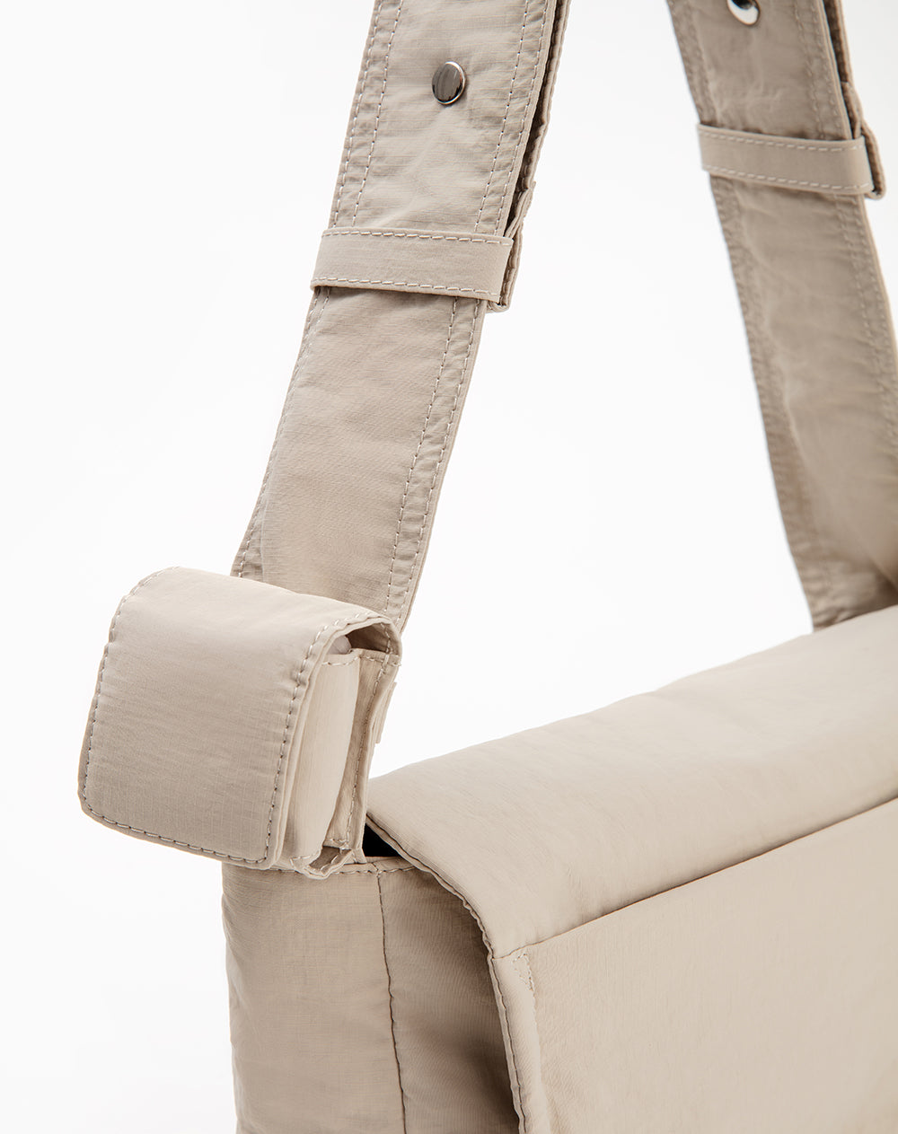Bolso bandolera crudo hombre