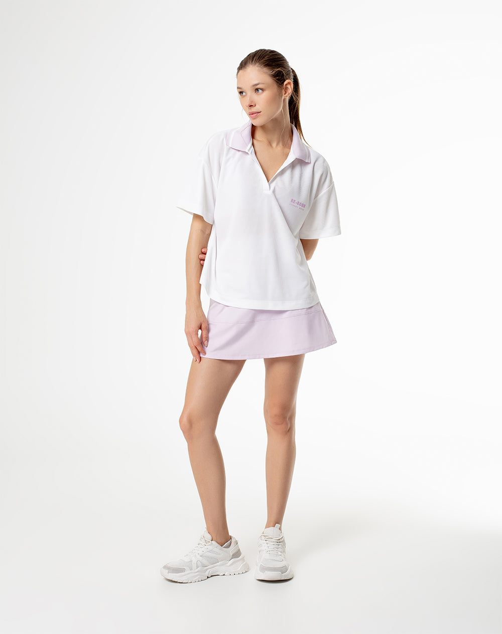 Camiseta relaxed fit blanca