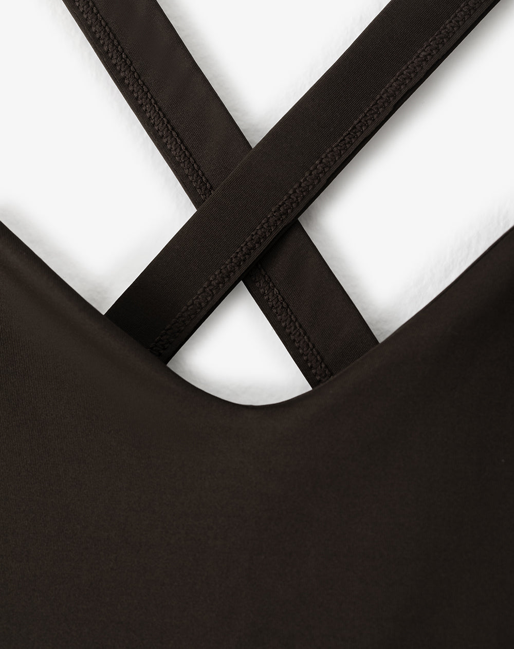 Enterizo deportivo secado rápido chocolate mujer