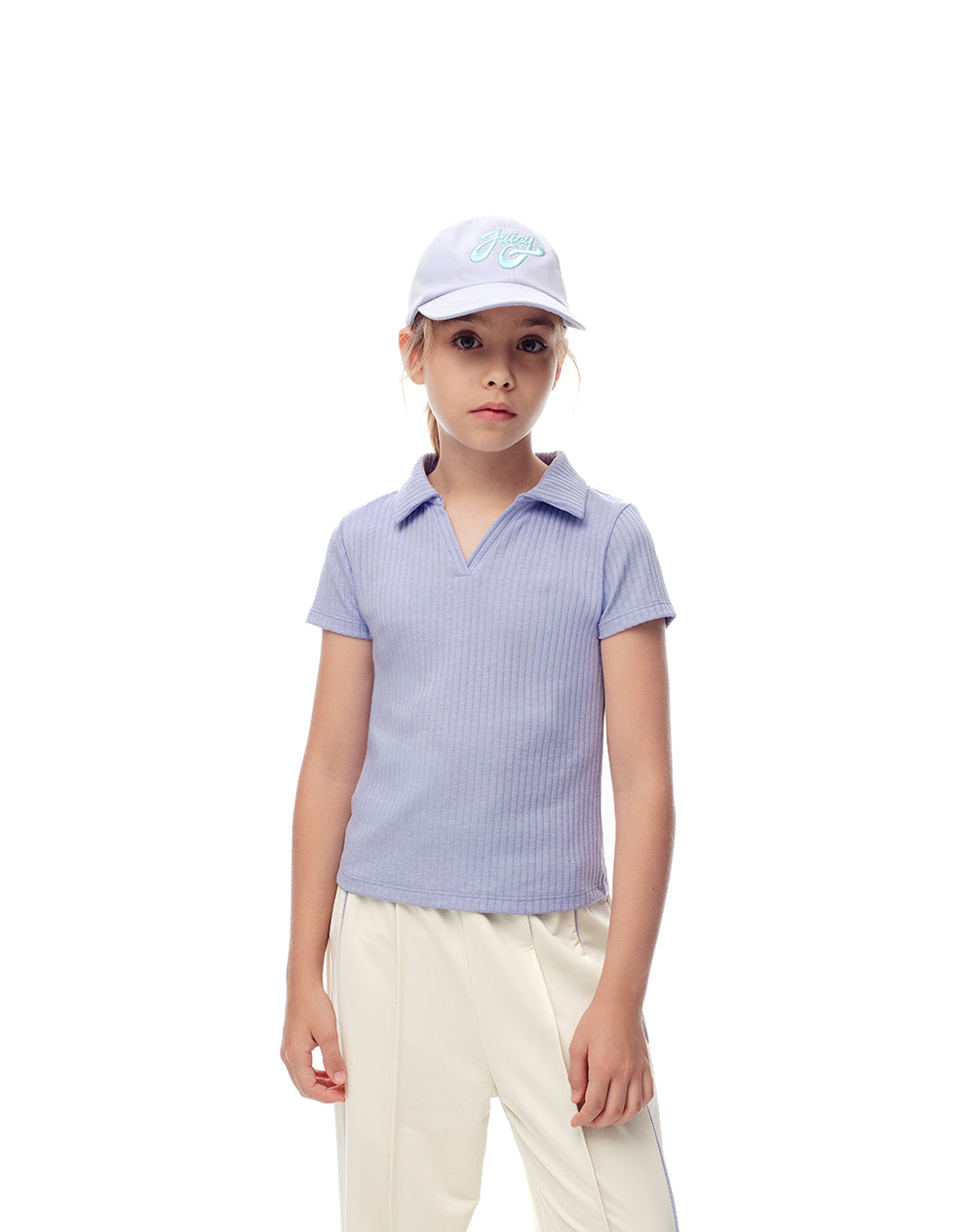 Polo slim fit lavanda