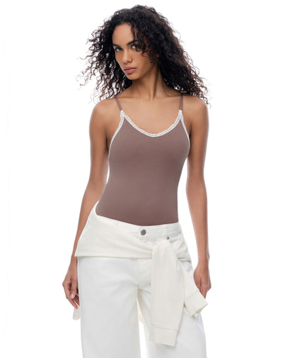 Camisilla slim seamless x2unds surtidas mujer