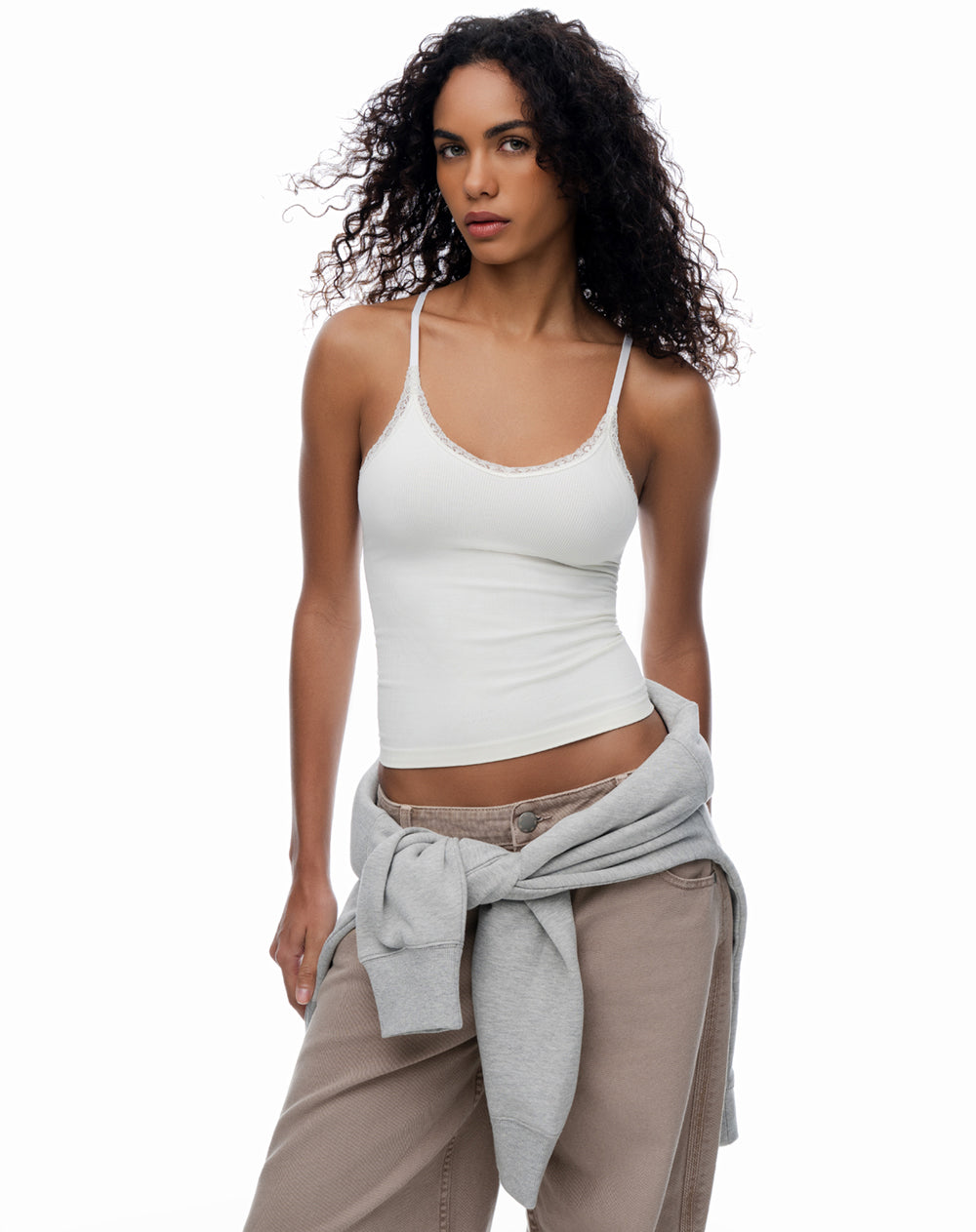 Camisilla slim seamless x2unds surtidas mujer