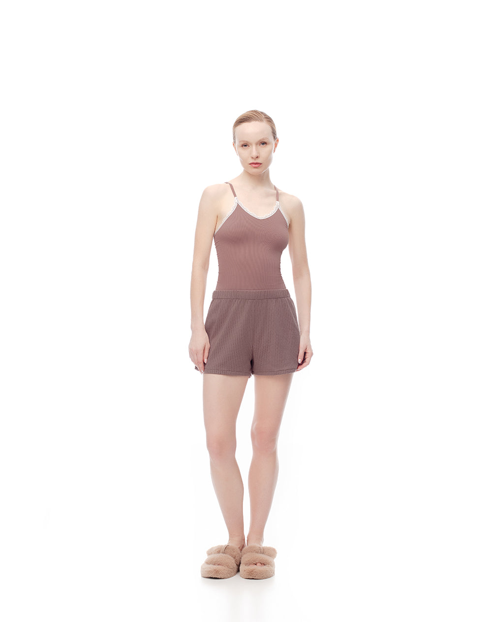 Camisilla slim seamless x2unds surtidas mujer