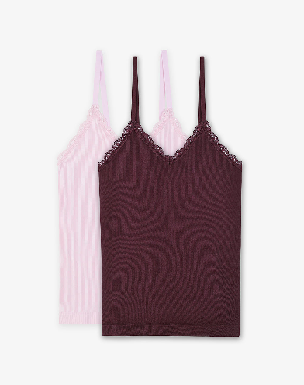 2 camisetas fitted fit tiras surtida