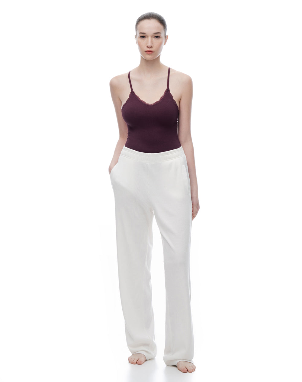 Camisilla slim seamless x2unds surtidas mujer