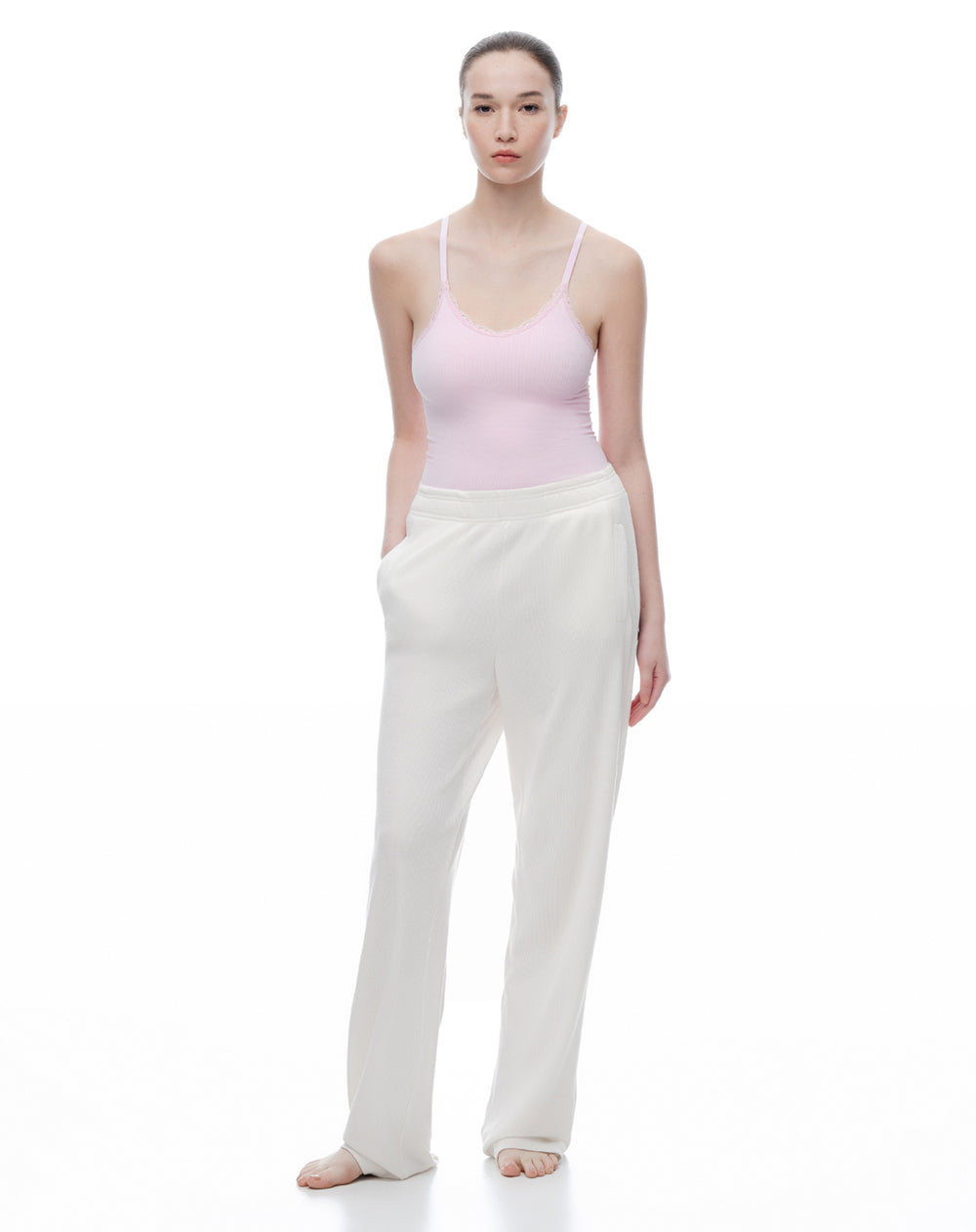 Camisilla slim seamless x2unds surtidas mujer