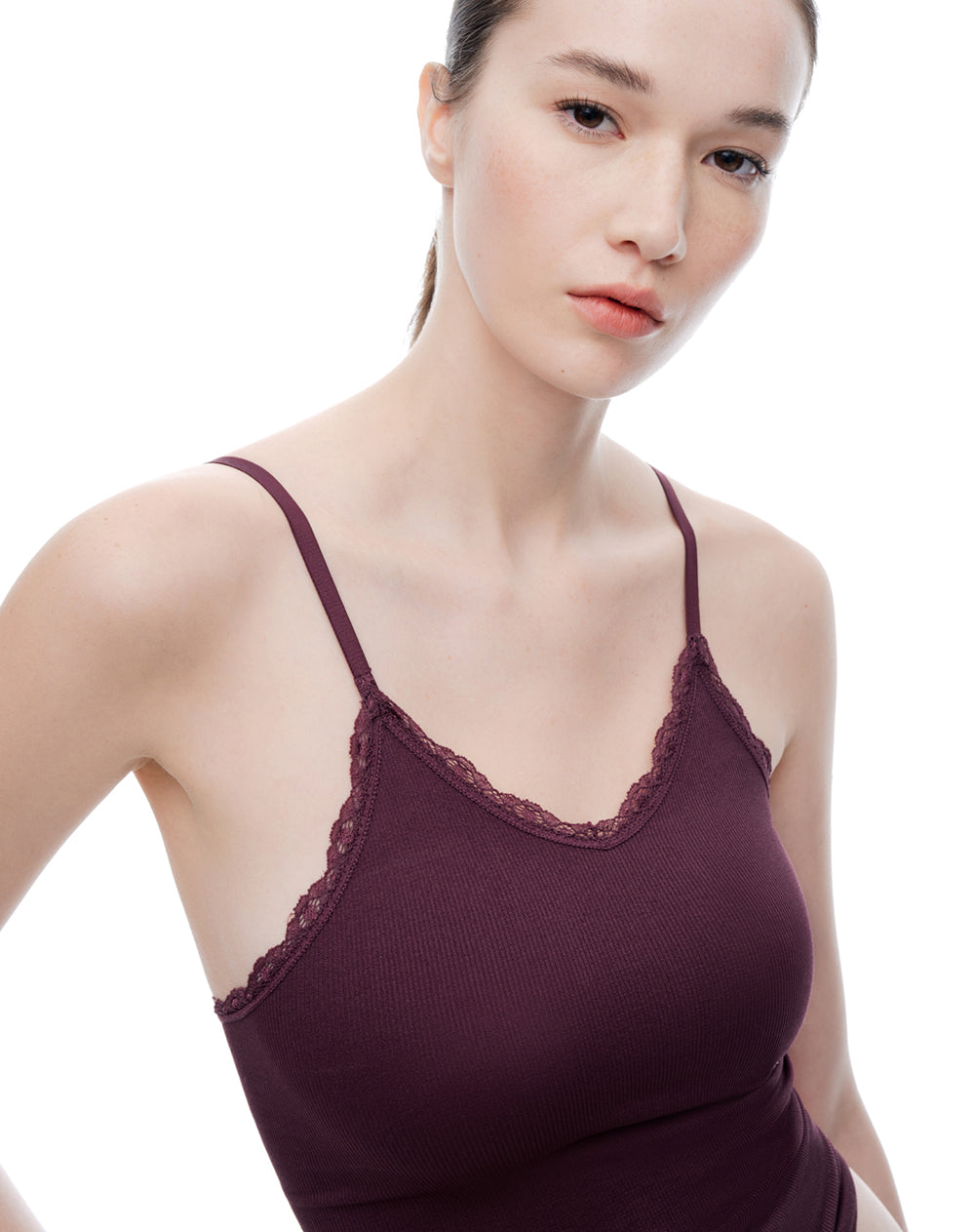 Camisilla slim seamless x2unds surtidas mujer