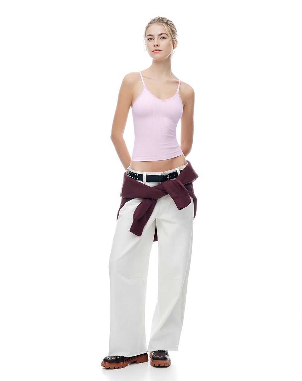 Camisilla slim seamless x2unds surtidas mujer