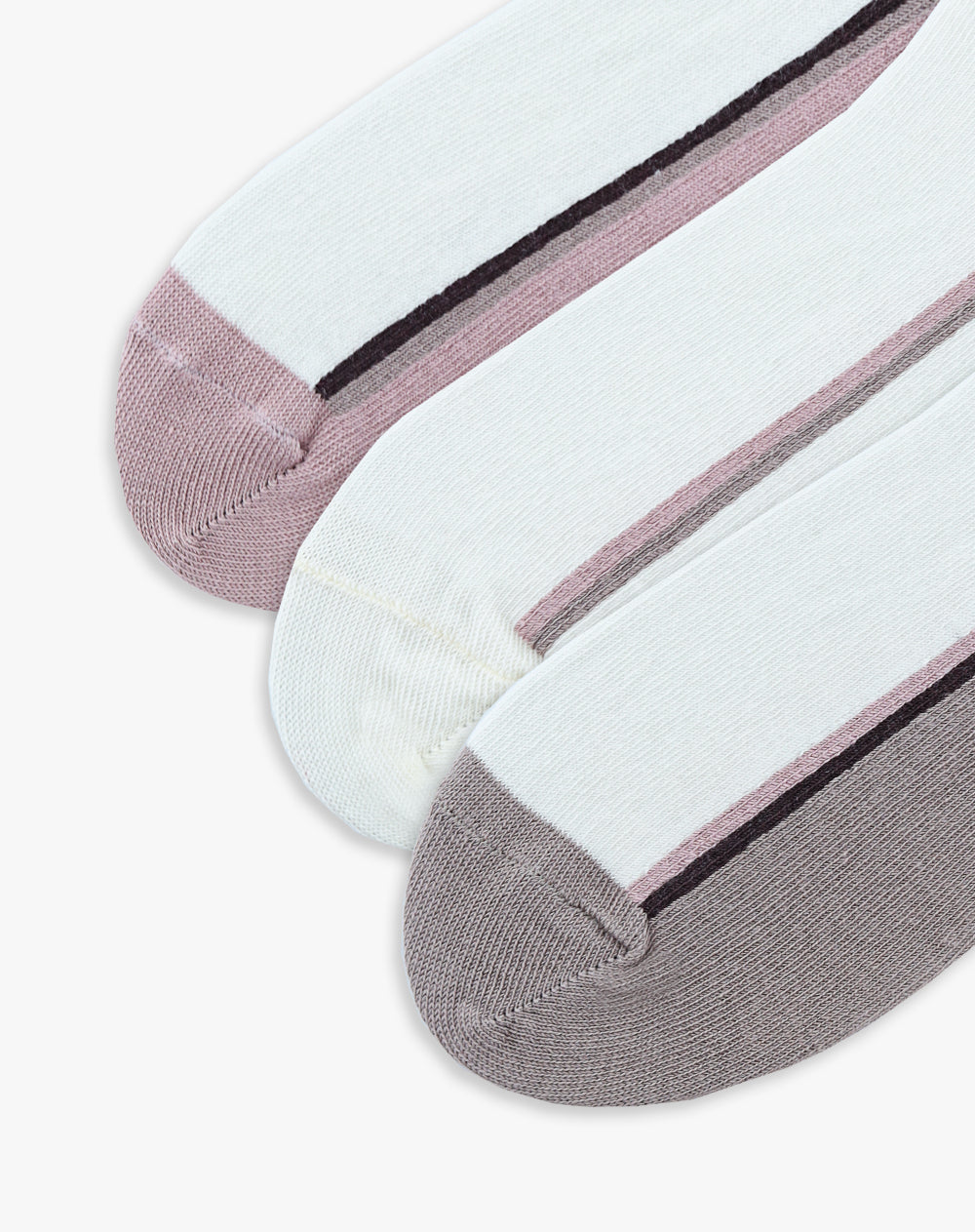 Medias mujer tobillera pack x3 surtido