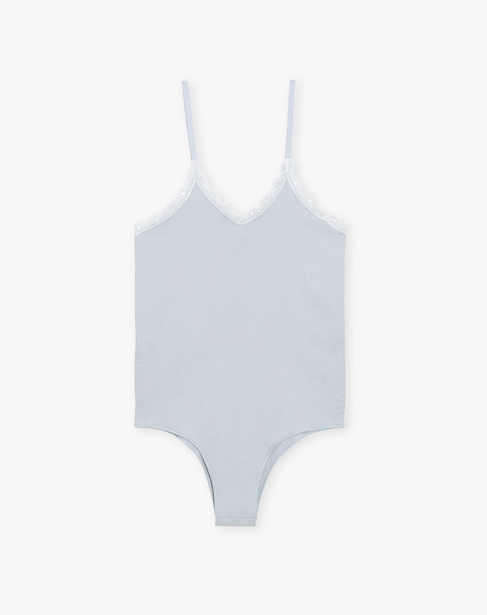 Body seamless + pantalón gris mujer