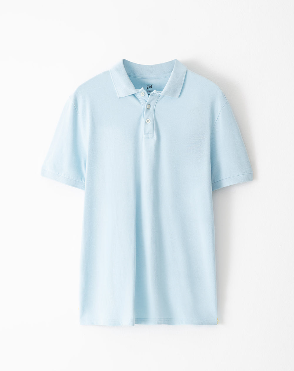 Polo slim fit azul