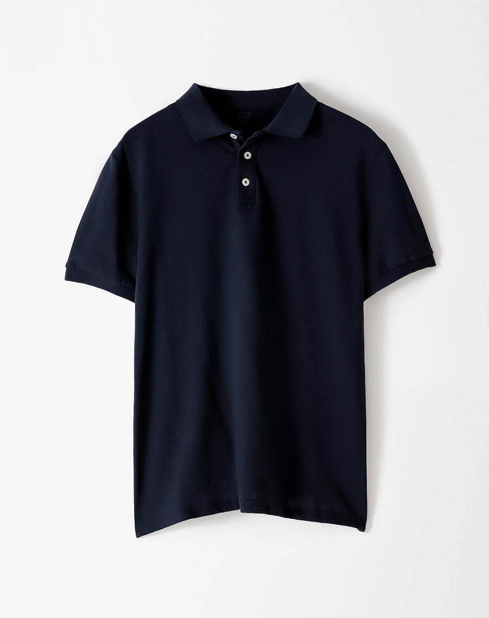Polo slim fit azul