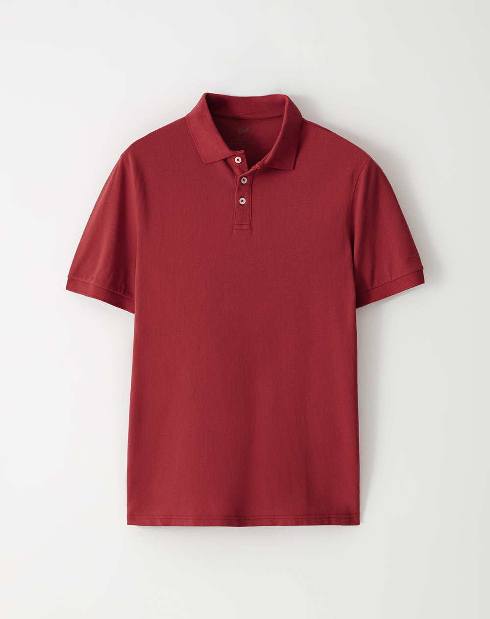 Polo slim fit roja