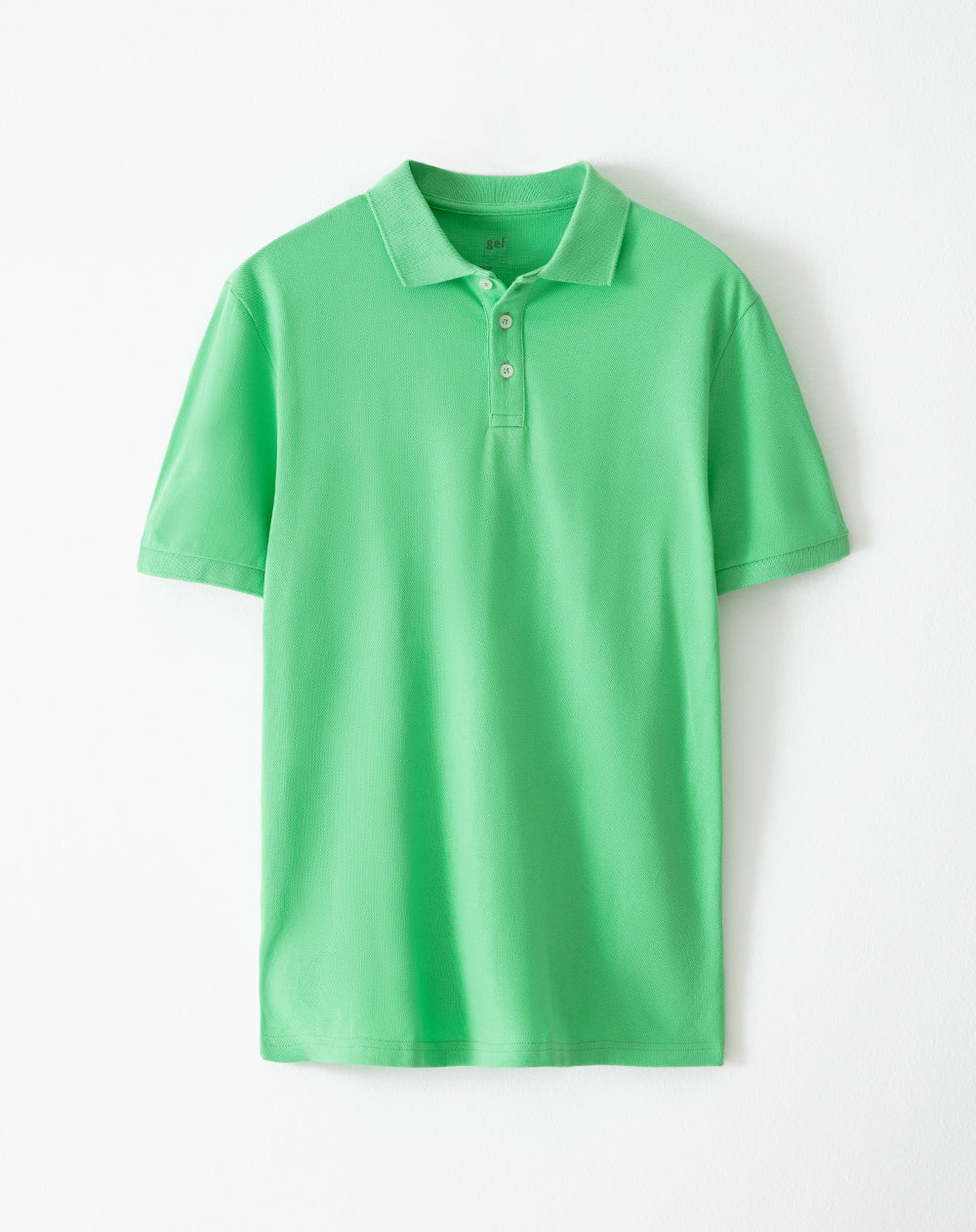 Polo slim fit verde