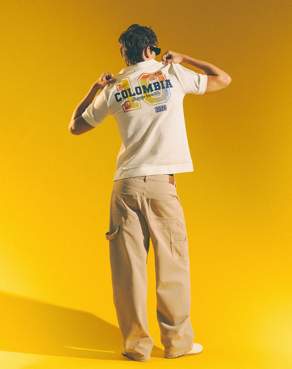 Polo regular fit vainilla