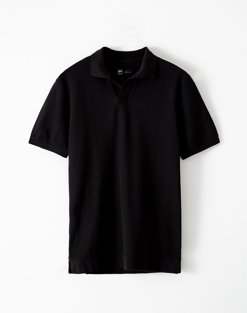 Polo regular fit negra