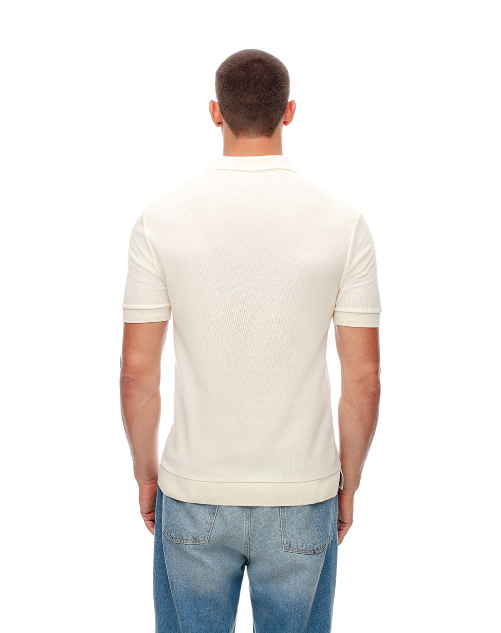 Polo regular fit vainilla
