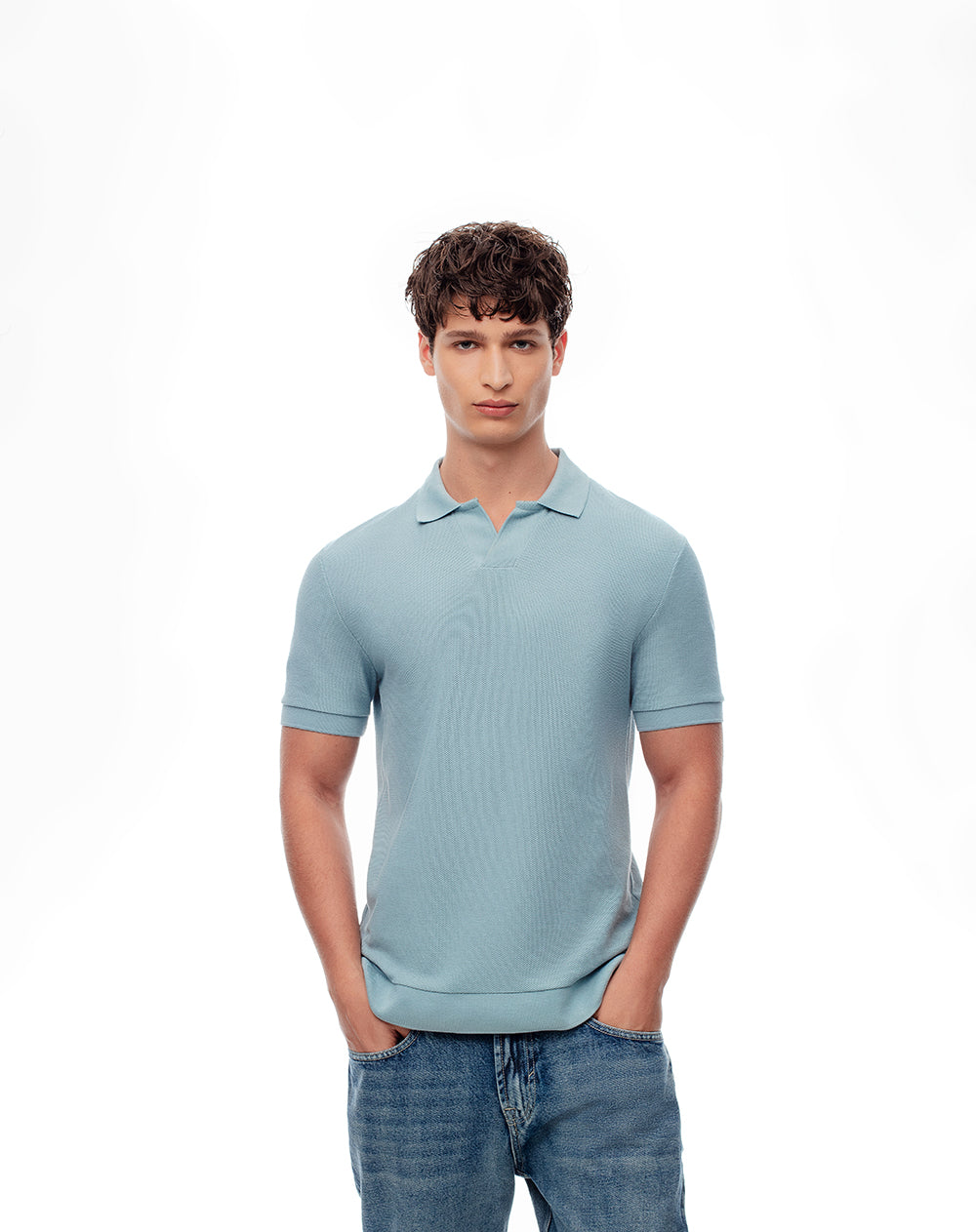 Polo regular fit verde