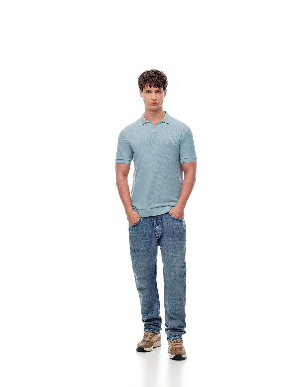 Polo regular fit verde