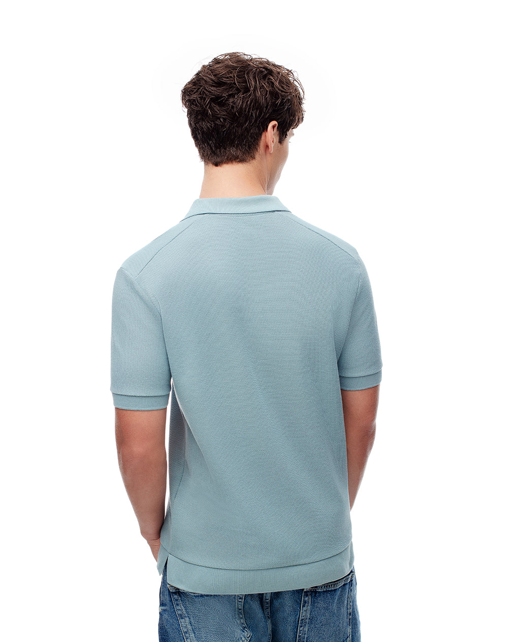 Polo regular fit verde