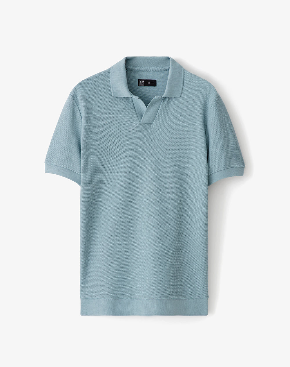 Polo regular algodón verde hombre