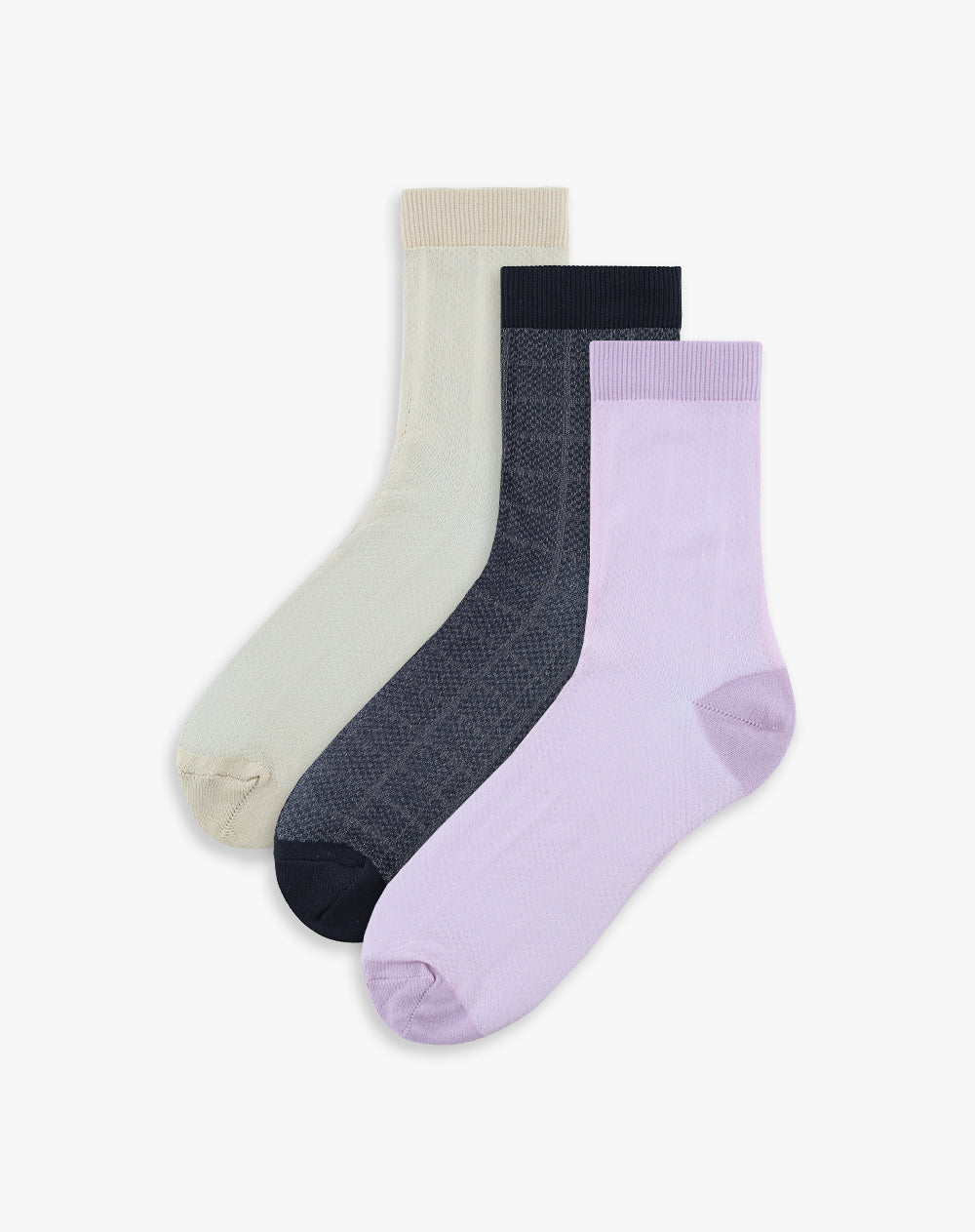 3 pares de medias cortas surtido