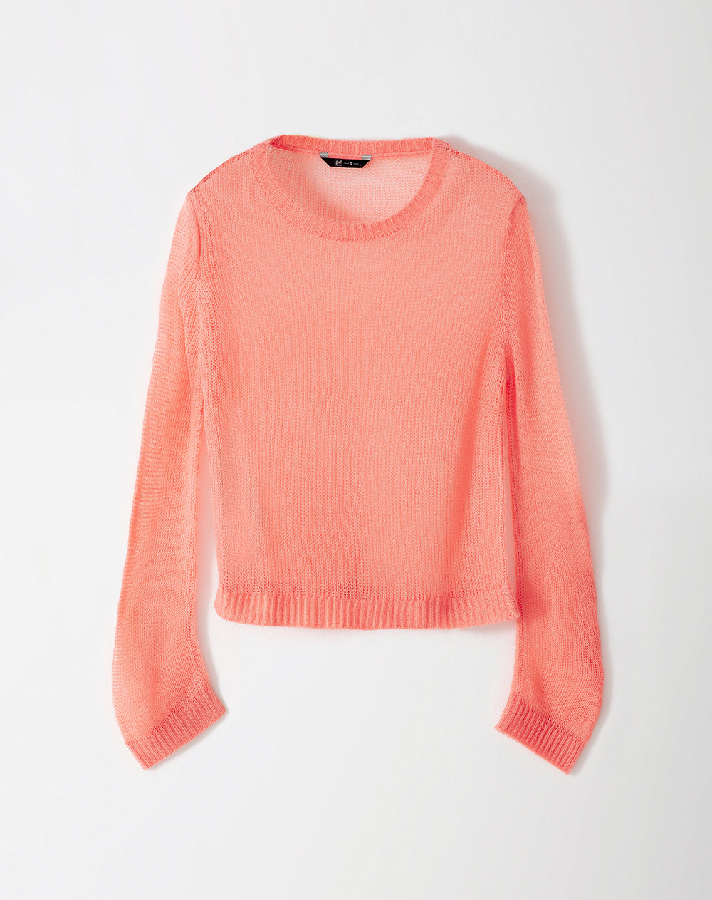 Buzo oversized fit coral