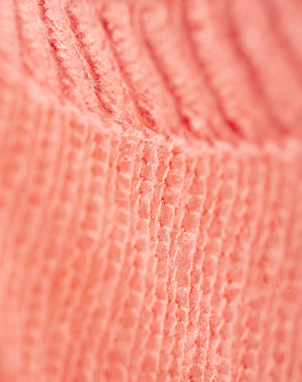 Buzo oversized fit coral