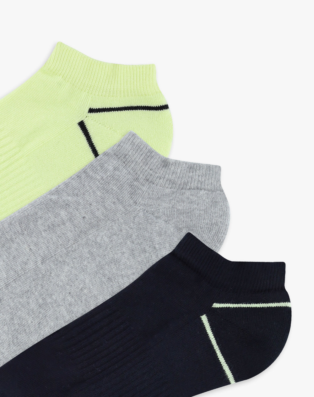 3 pares de medias tobilleras surtido