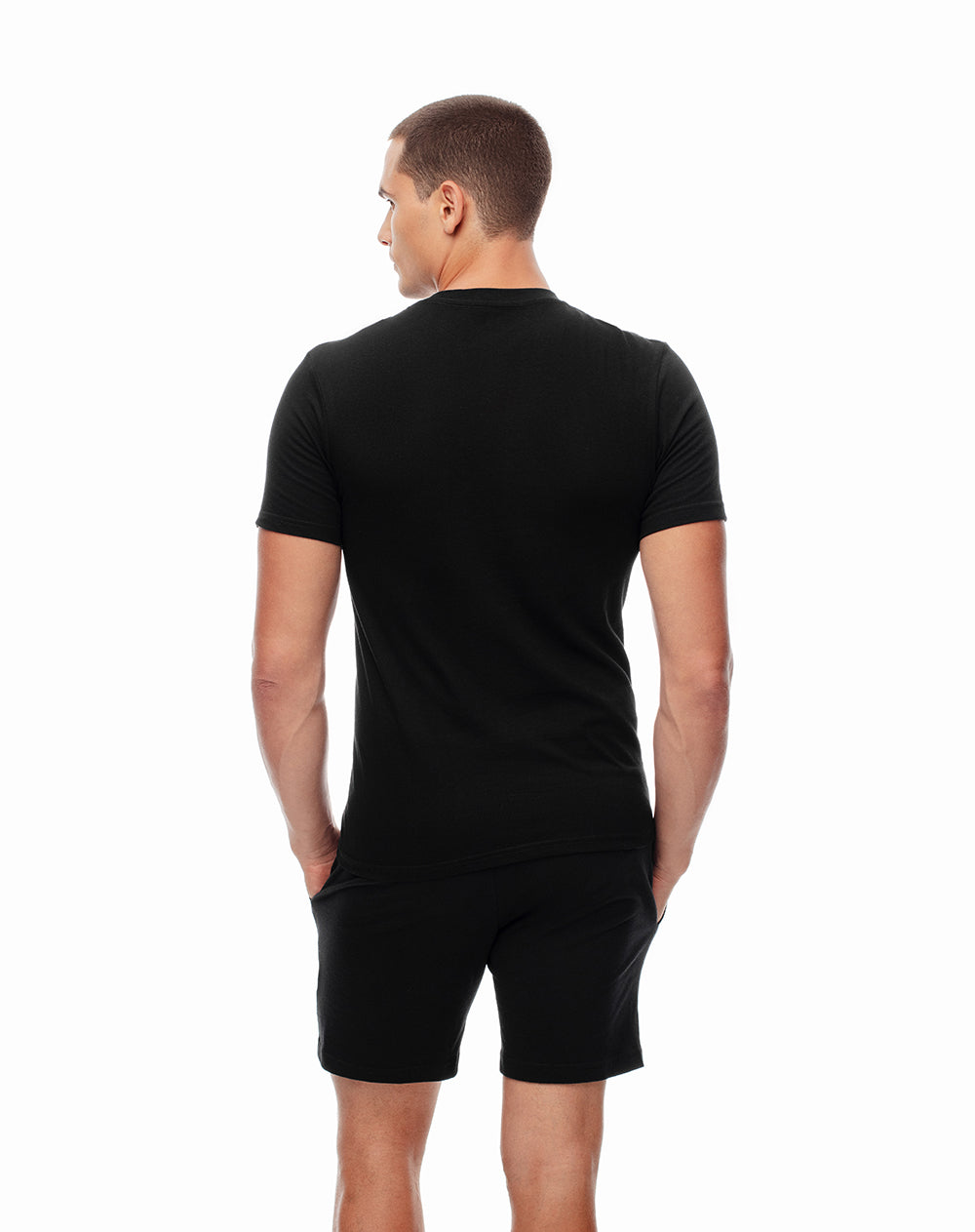 2 camisetas regular fit negra