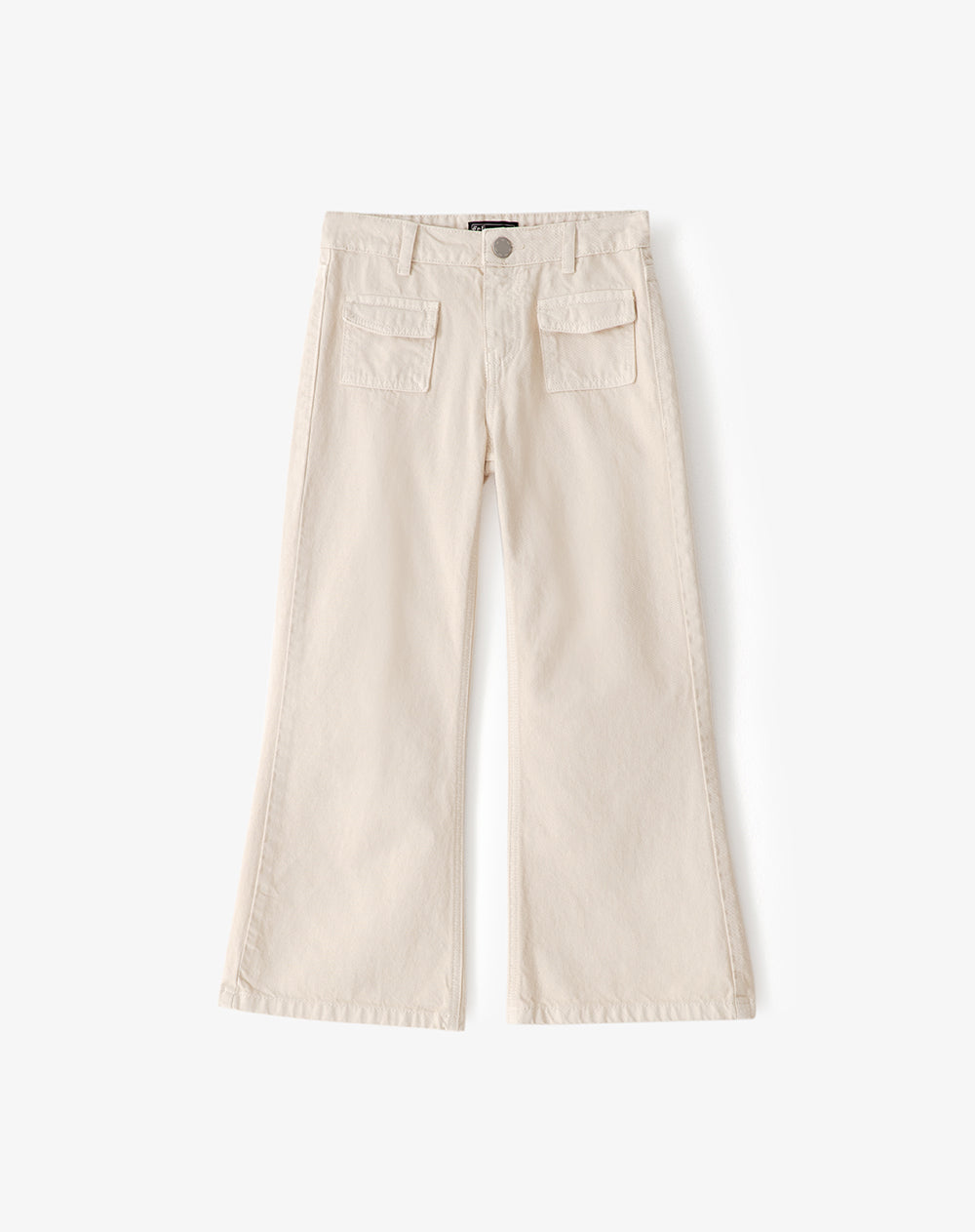 Pantalón fit tiro medio habano