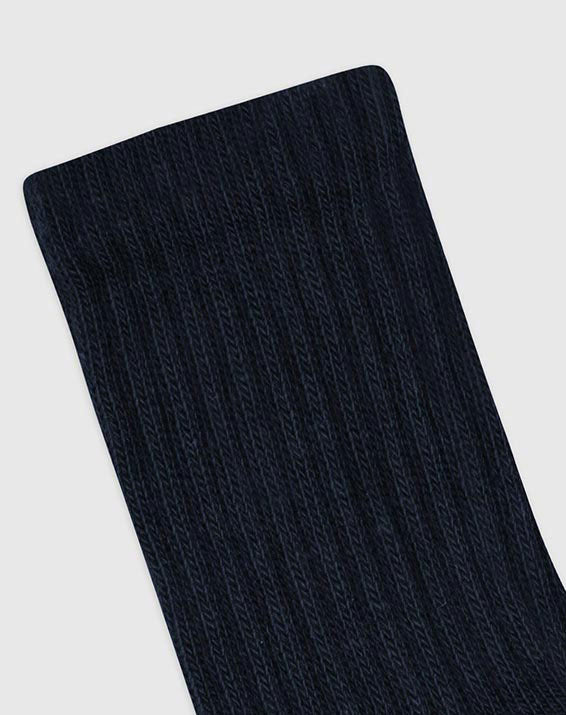 Medias para hombre largas algodón pack x3unds azules