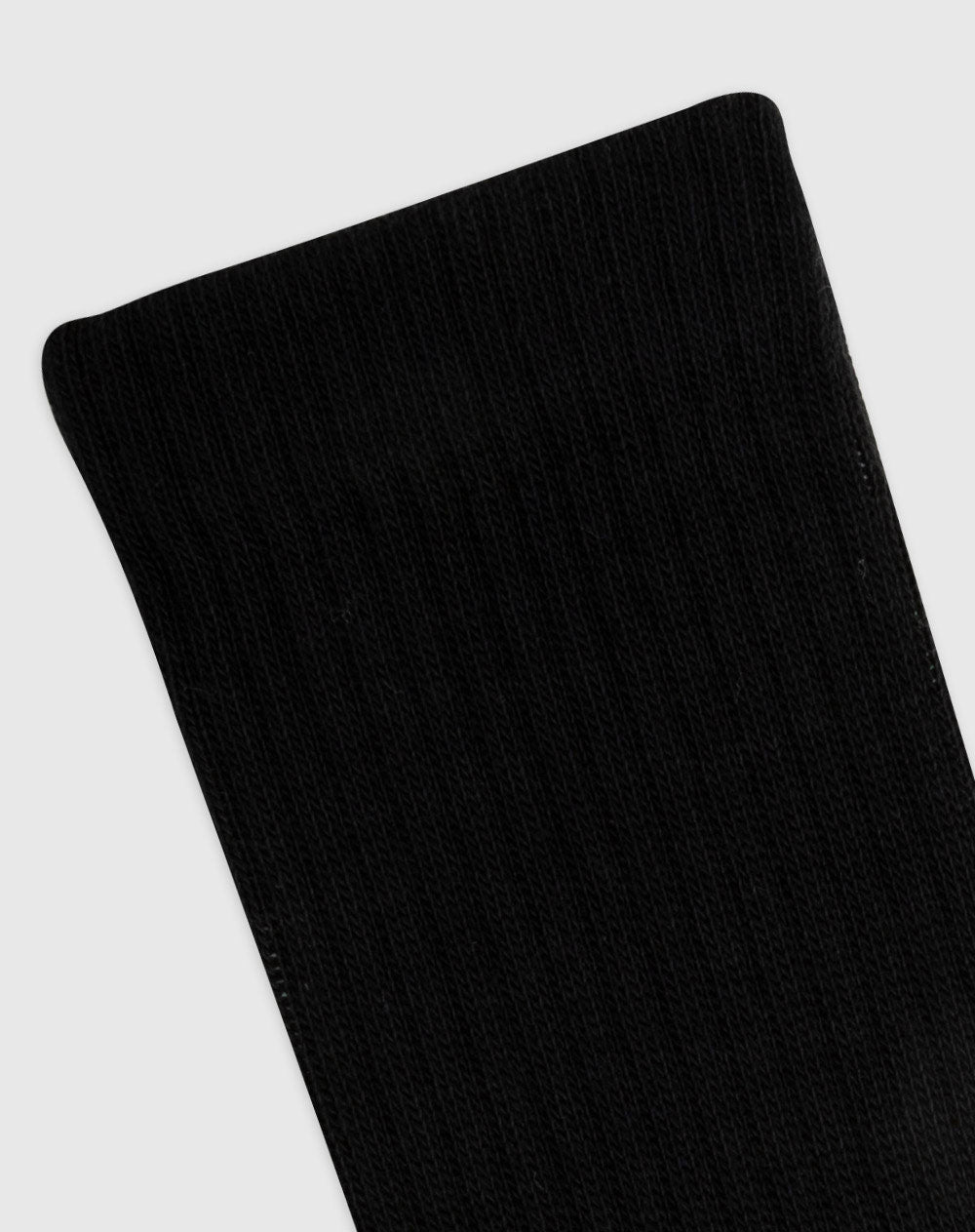 Medias para hombre largas algodón pack x3unds negras