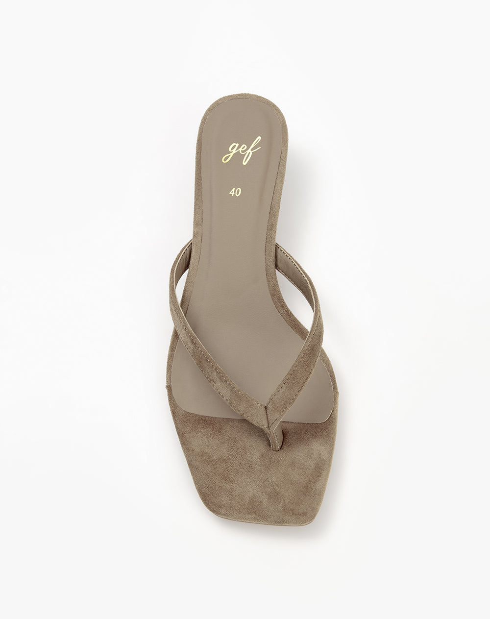 Sandalias café mujer