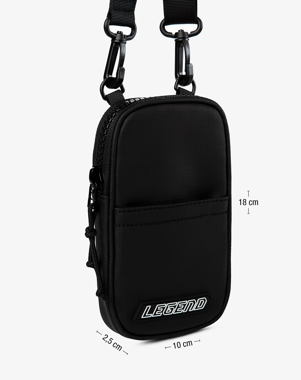 Bolso tipo bandolera negro niño