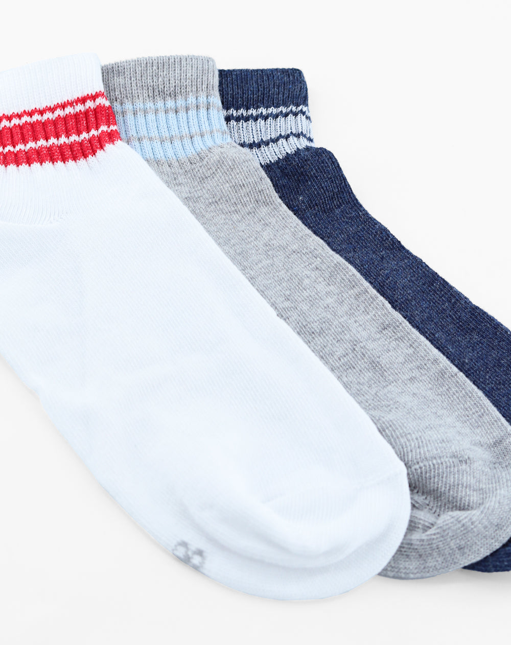 3 pares de medias cortas surtido