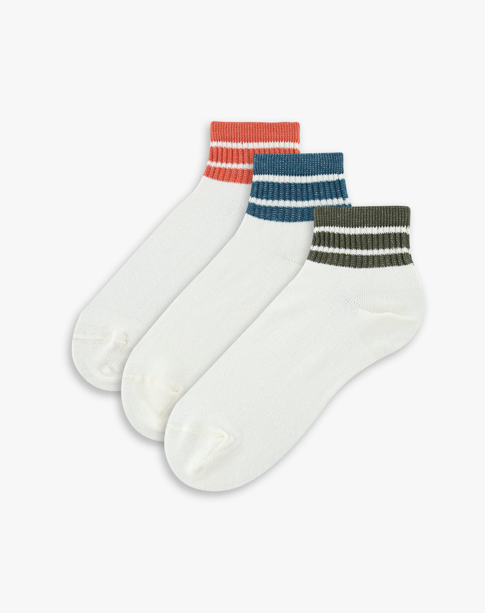 3 pares de medias cortas surtido