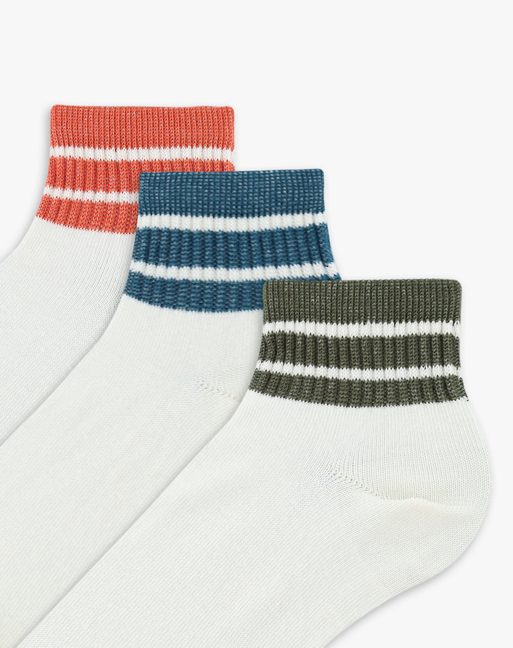 3 pares de medias cortas surtido