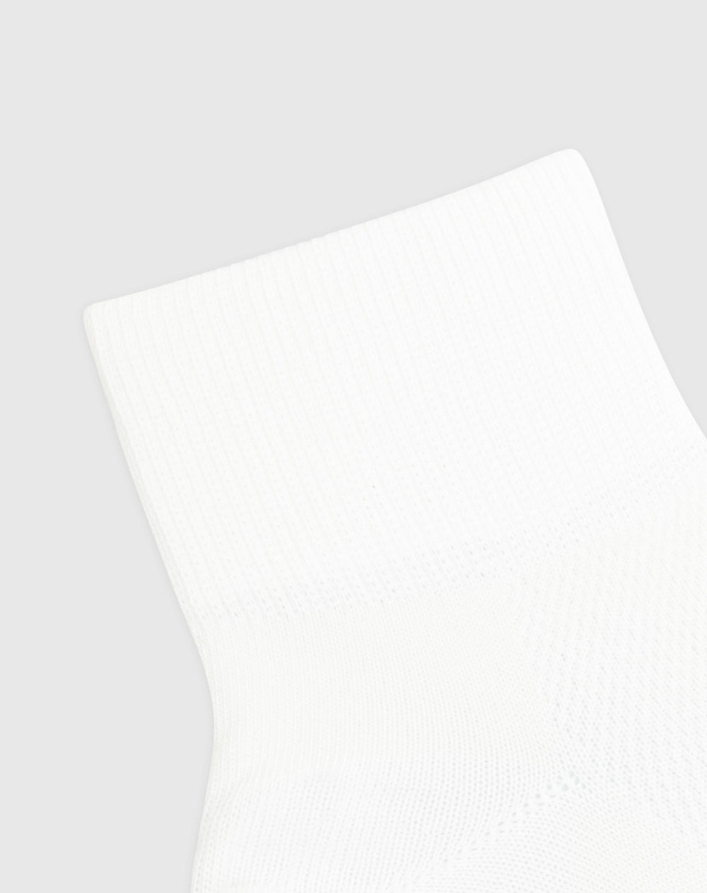 Medias para hombre tobilleras acolchadas pack x3unds blancas