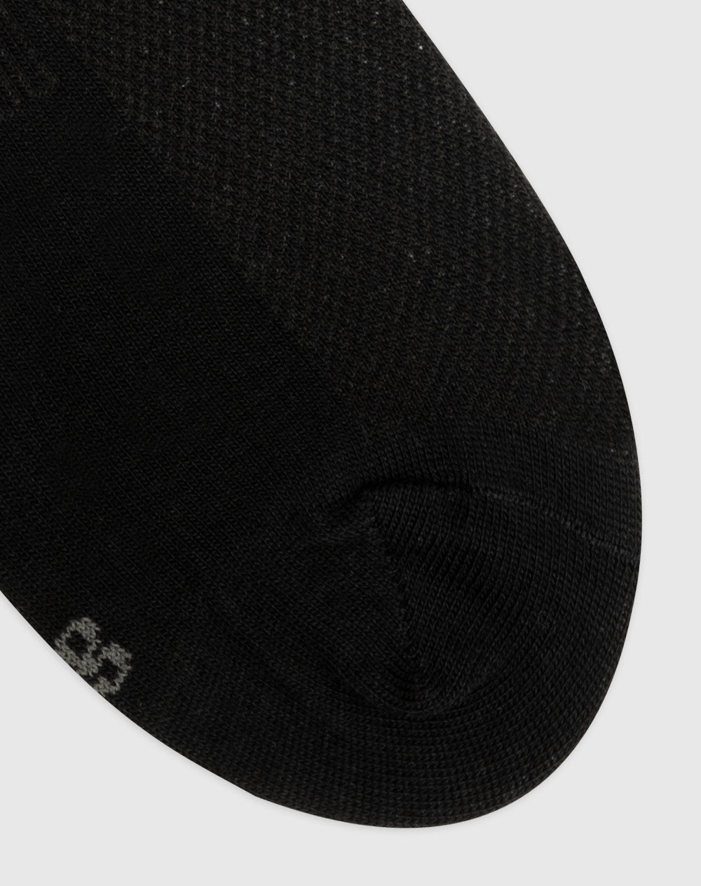 Medias hombre tobillera acolchadas pack x3 negras