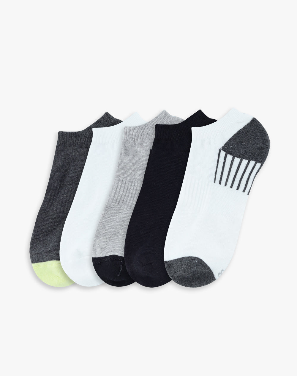 5 pares de medias tobilleras surtido