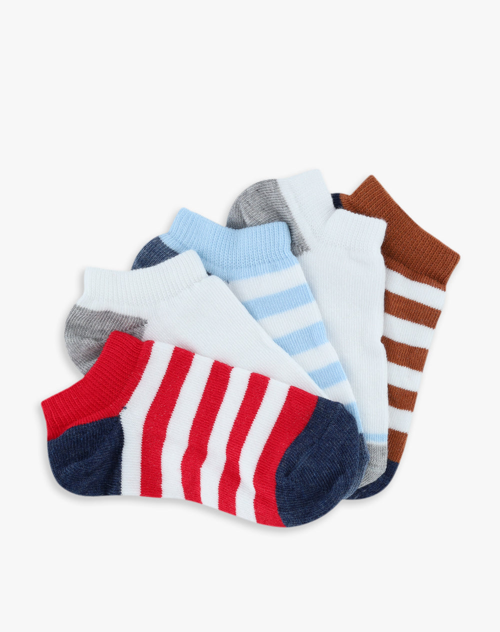 5 pares de medias tobilleras surtido