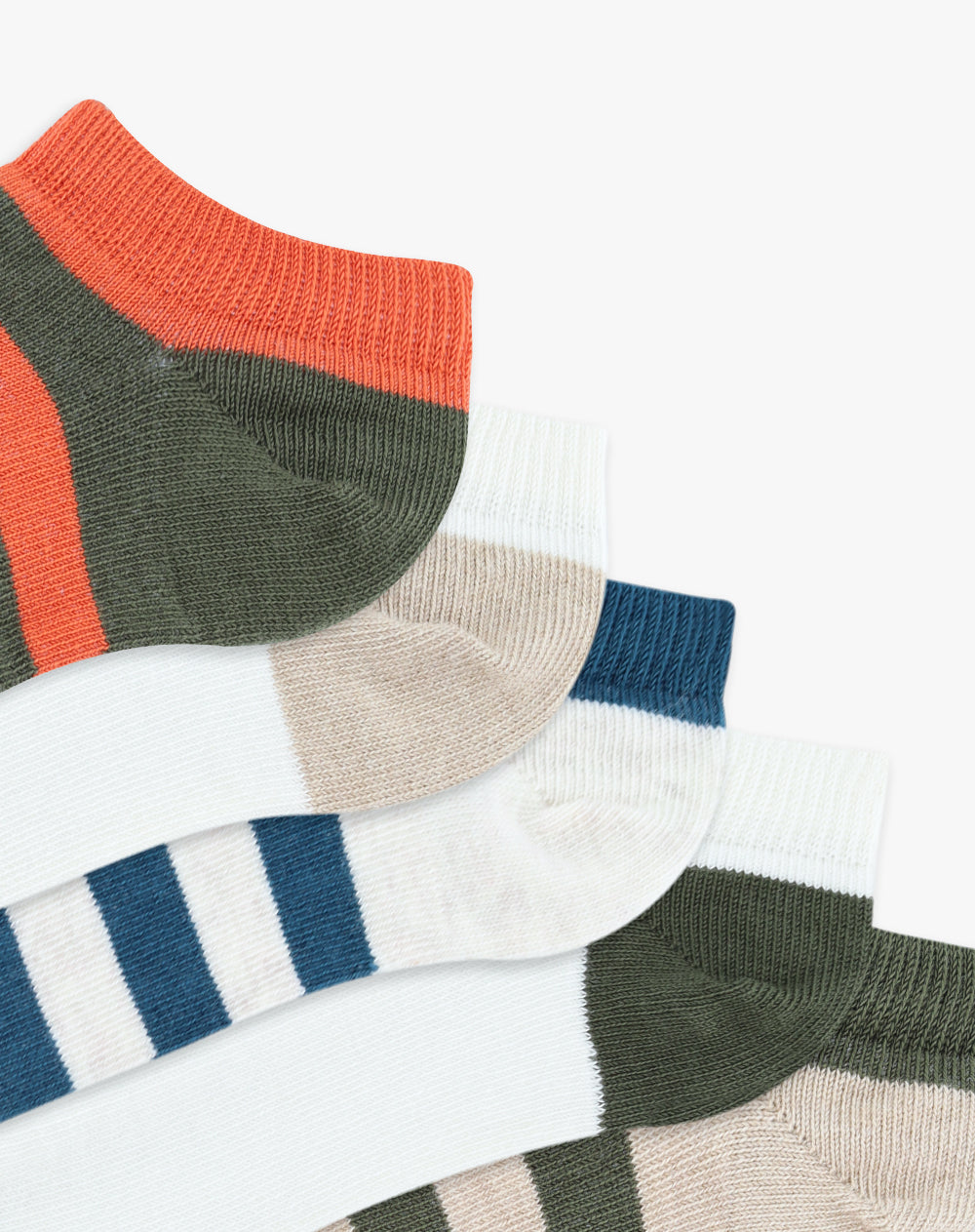 5 pares de medias tobilleras surtido