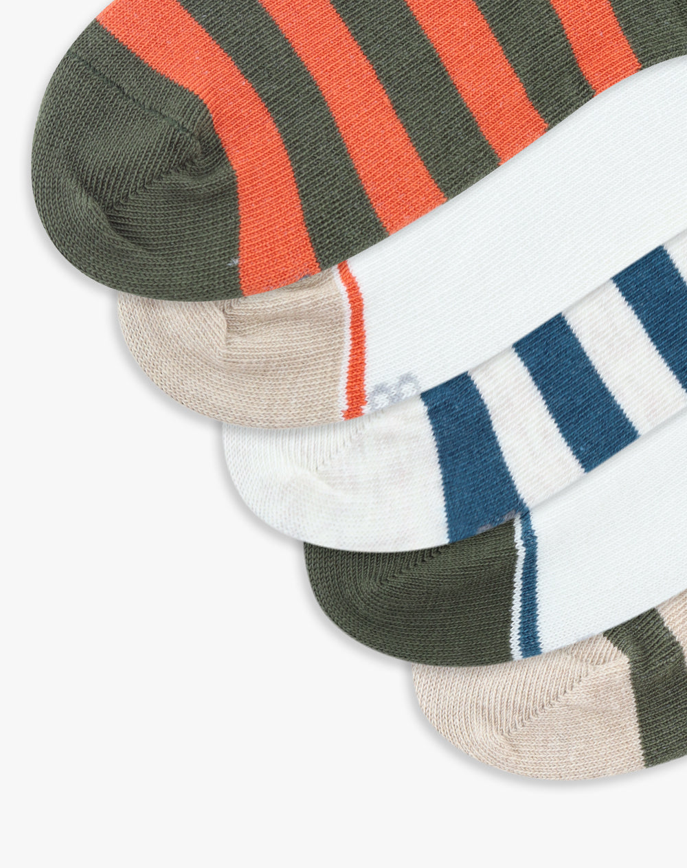 5 pares de medias tobilleras surtido