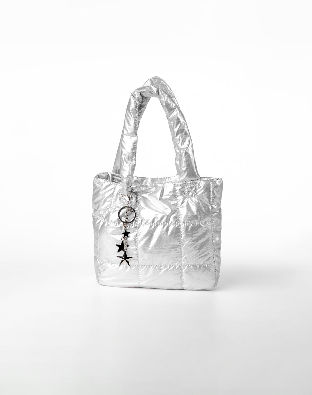 Bolso plateado