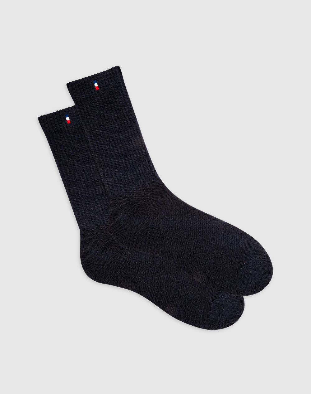 Medias para hombre largas algodón azules