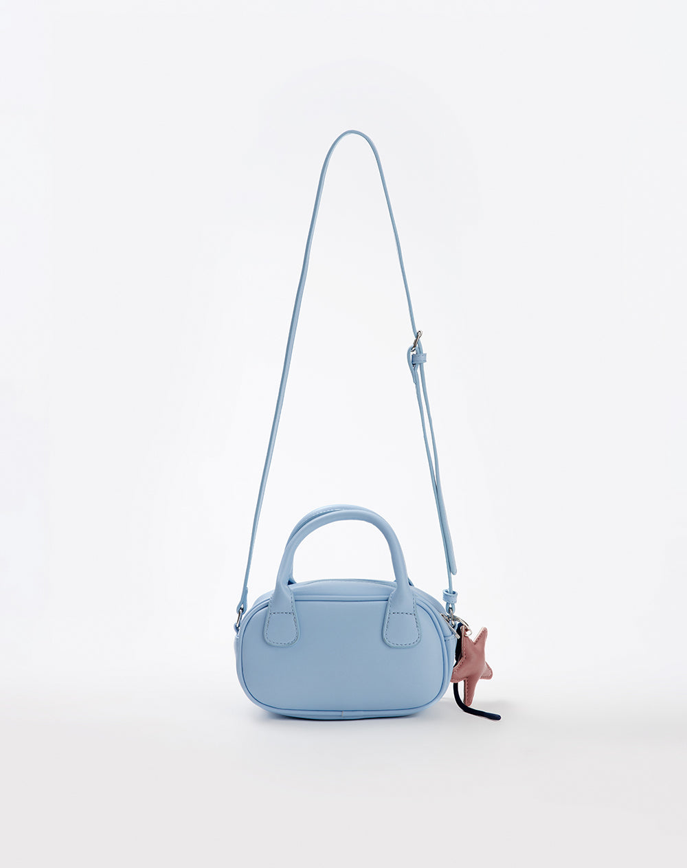 Bolso mini bowling + charm azul niña