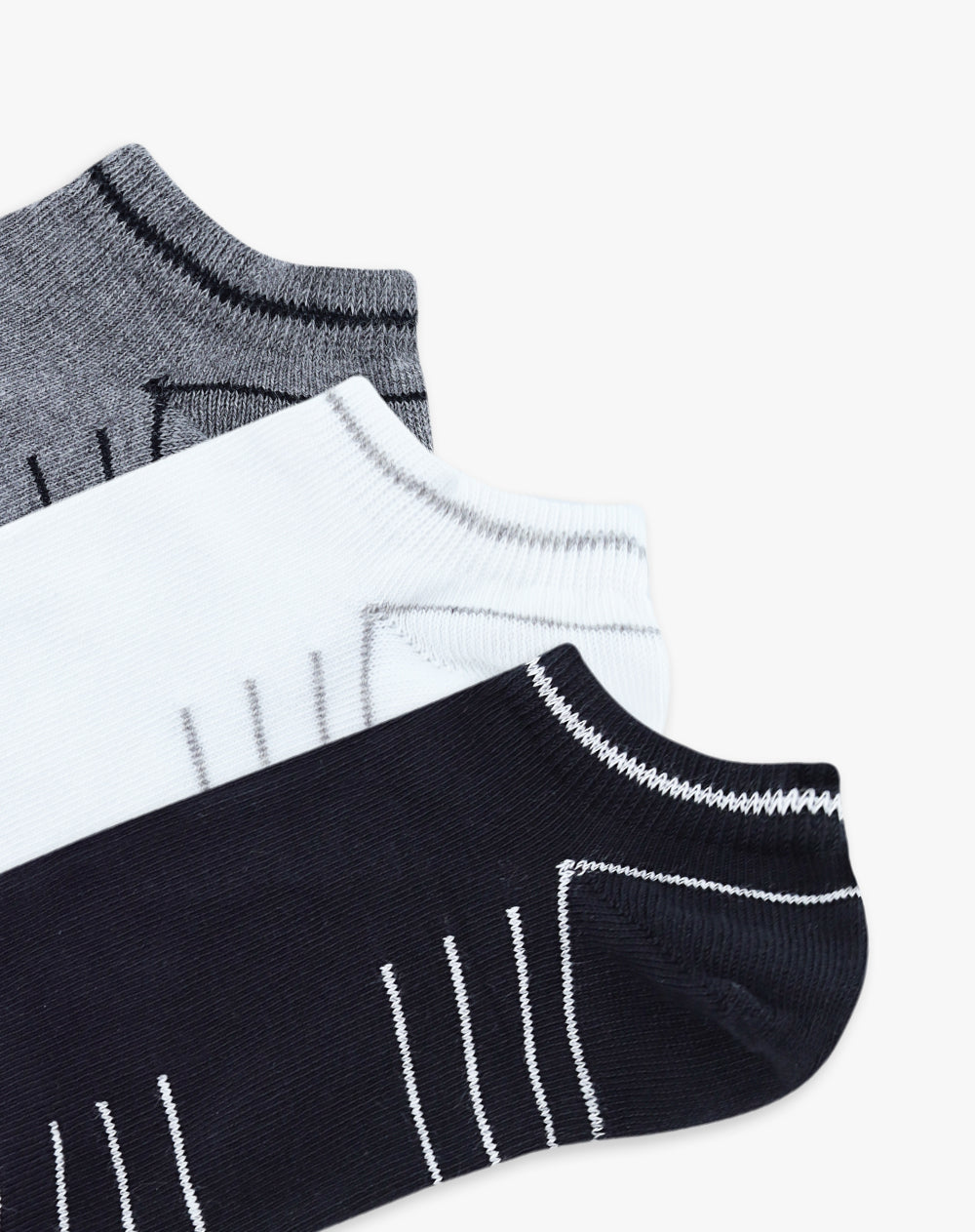 3 pares de medias tobilleras surtido