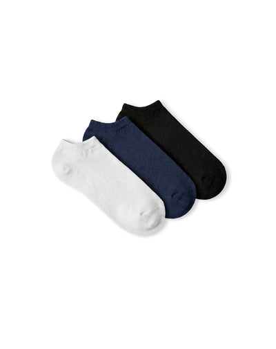 3 pares de medias tobilleras surtido niño
