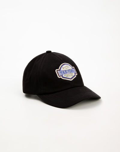 Gorra bordada negra unisex